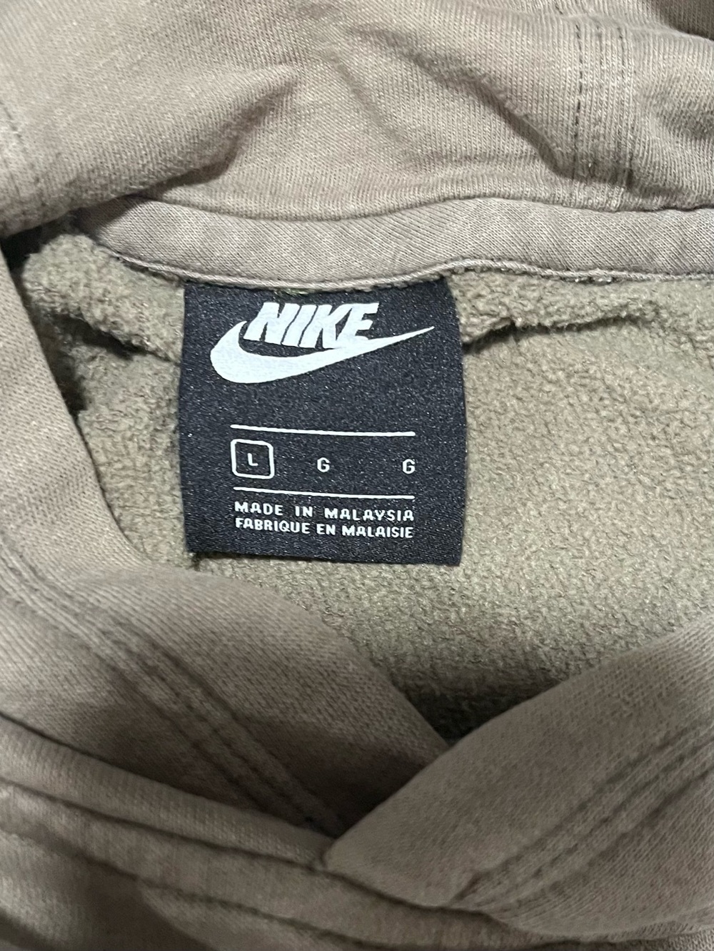 Nike Boys Hoodie Sweatshirt, Size Large Green - Picture 5 of 9